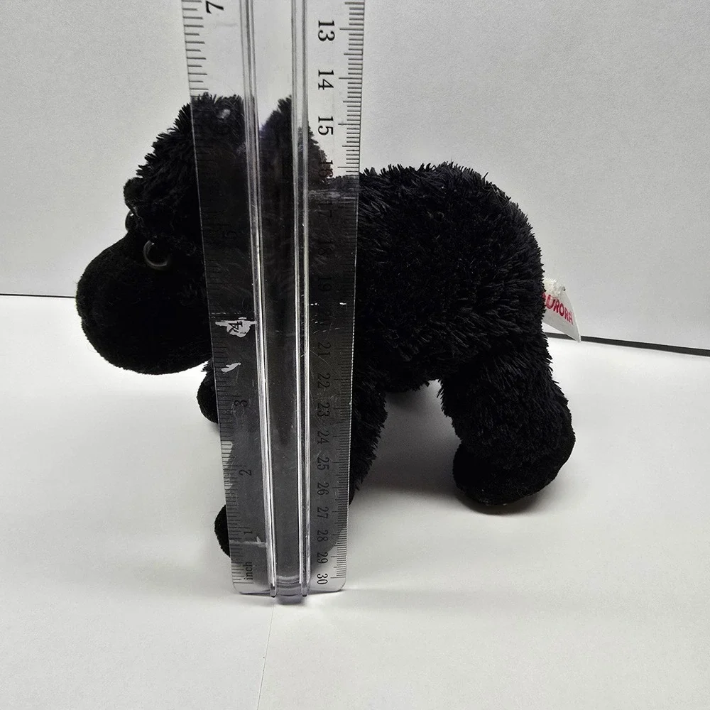 Aurora Gorilla Plush Stuffed Animal Unisex Small Black Safari Jungle Wildlife 6
